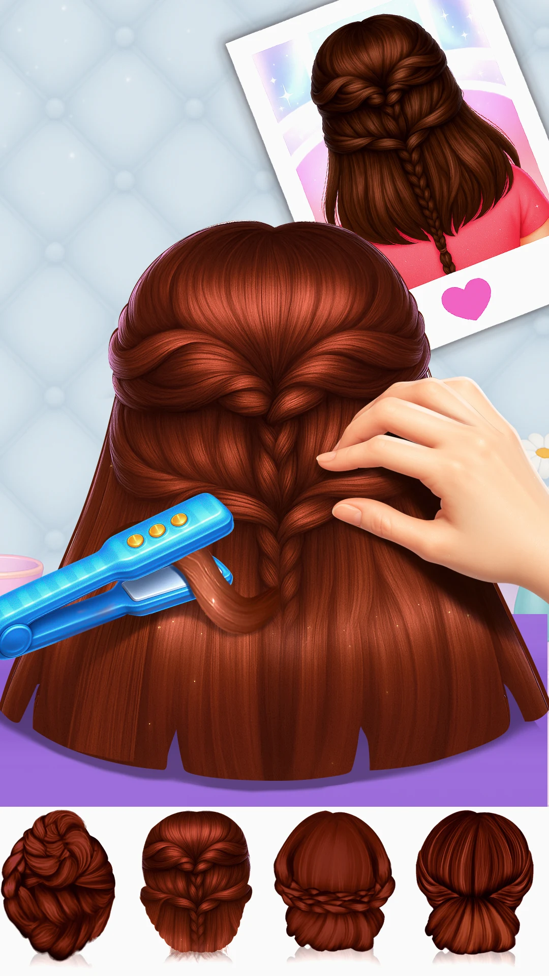 Royal Bride Mehndi Salon Game screenshot