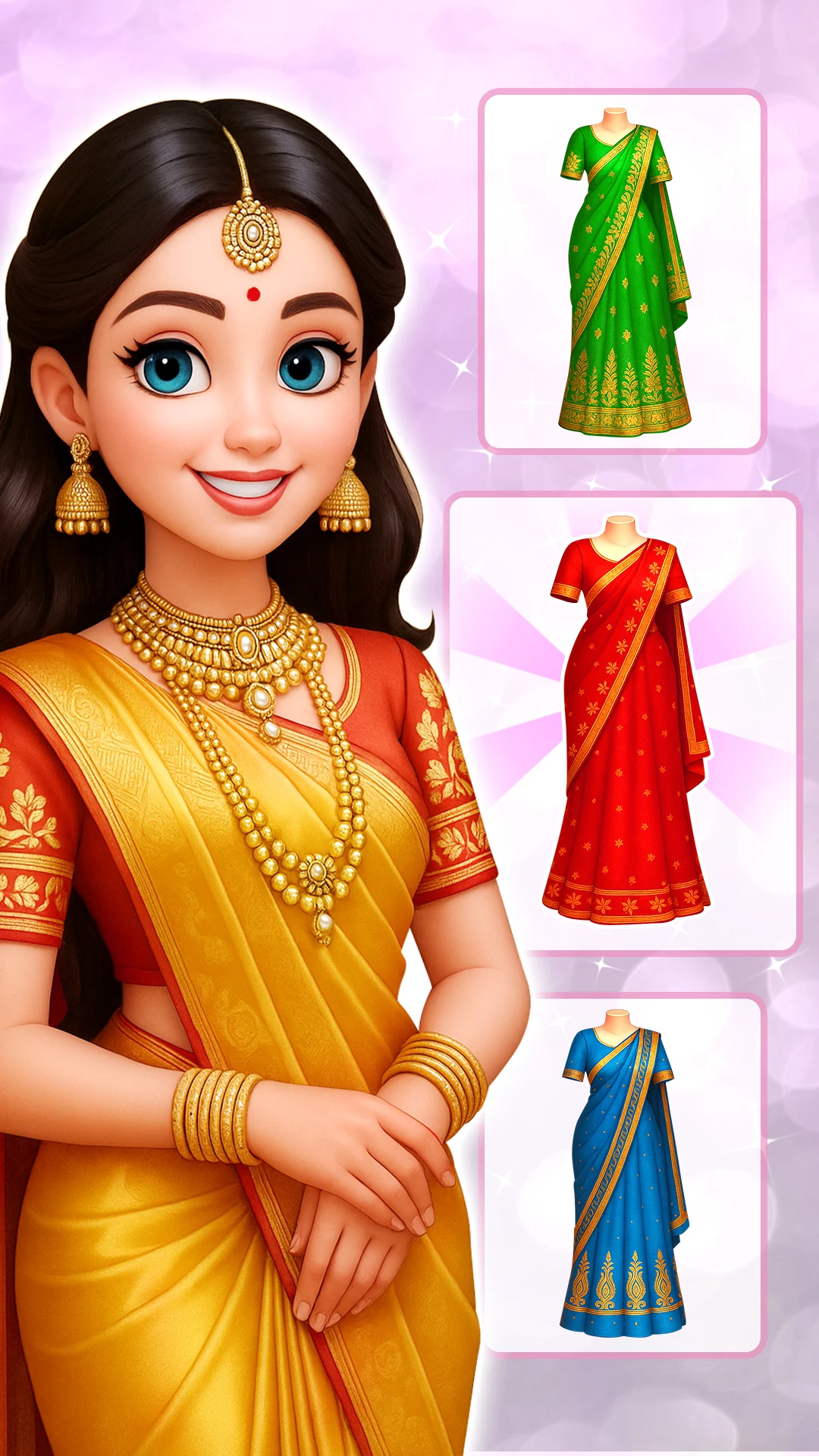 Royal Bride Mehndi Salon Game screenshot