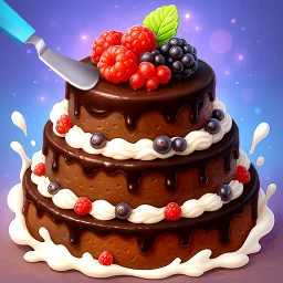 Icône de Cake Baking Games : Bakery 3D